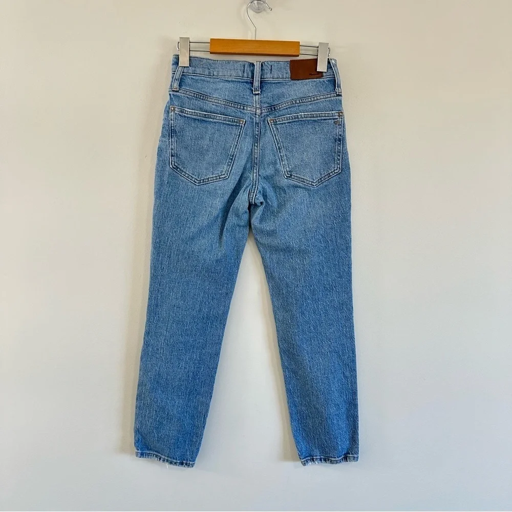 Madewell the perfect vintage jean size 24P tapered leg high waist blue - Picture 3 of 11